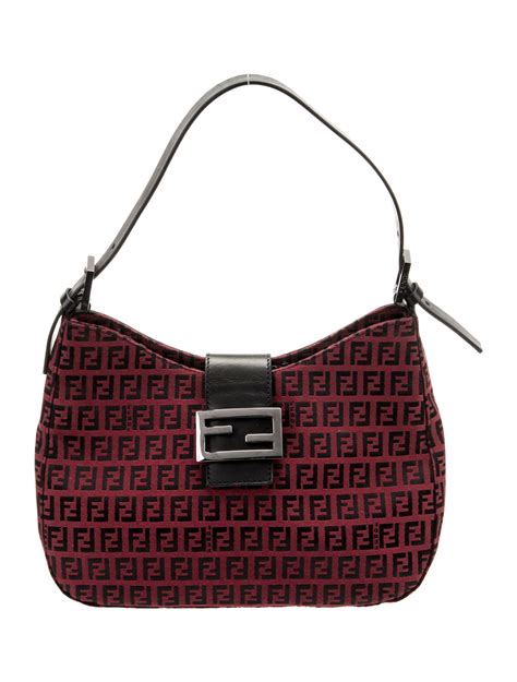 fendi zucchino shoulder bag